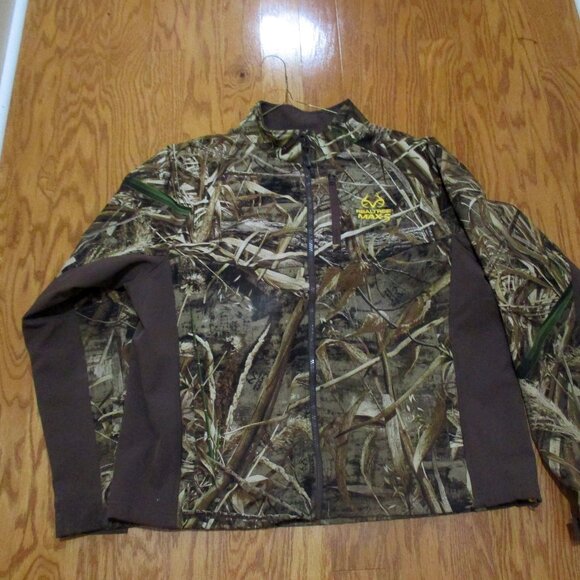 Realtree Max 5 men’s Camo Bird Hunting Jacket Realtree Sixe XL  46=48 - Picture 1 of 15